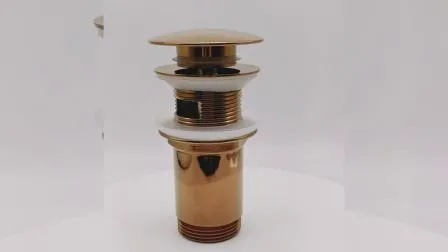 Сливной фильтр для раковины из розово-золотистой латуни, сливной кран 1